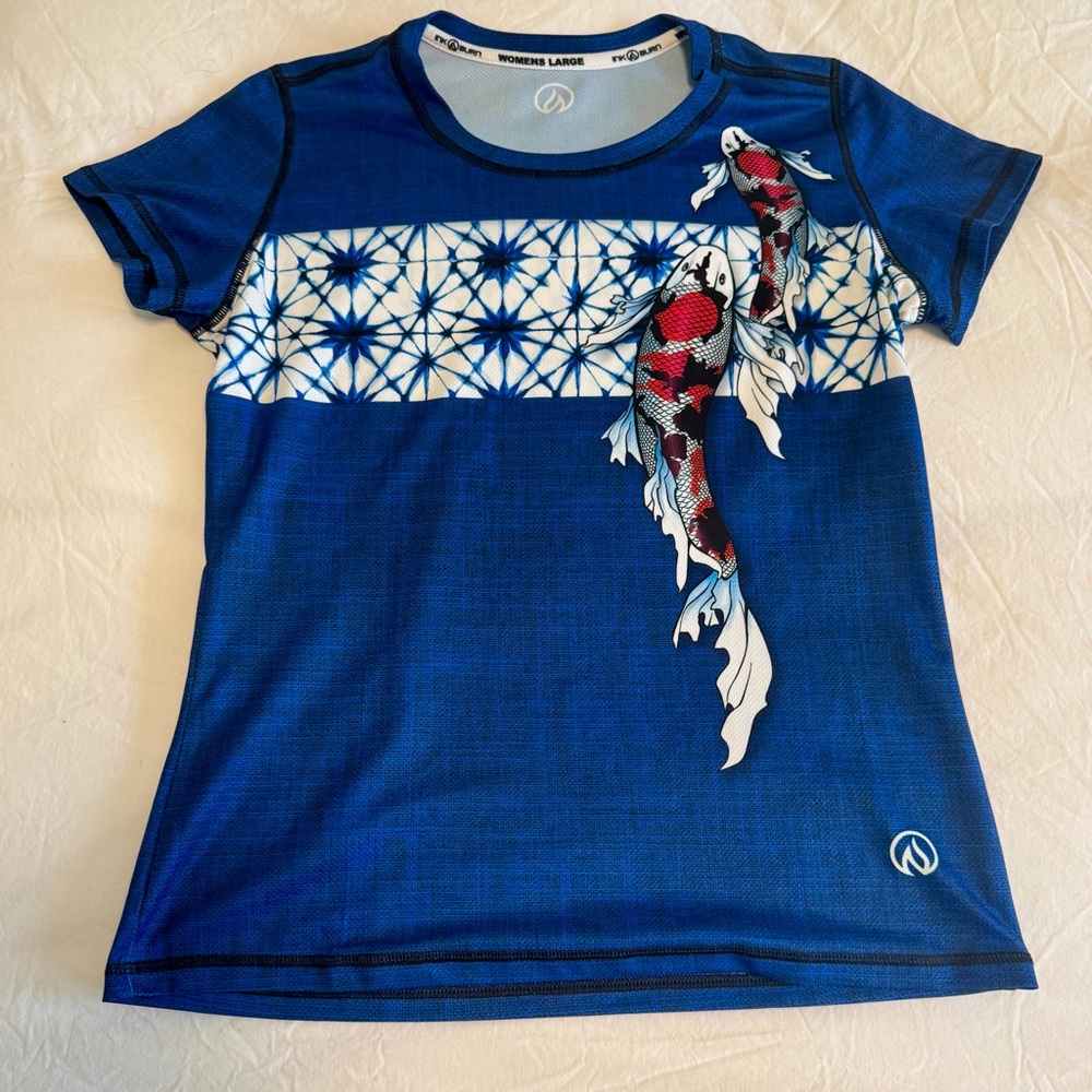 SOLD - InknBurn Koi Tech Top - Large